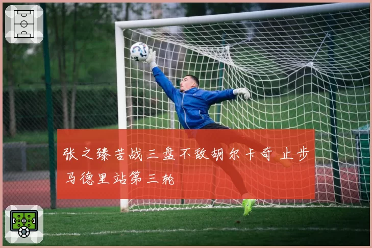 张之臻苦战三盘不敌胡尔卡奇 止步马德里站第三轮